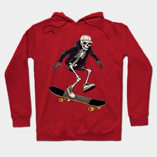 Preppy Skeleton - Skate Vibes Hoodie